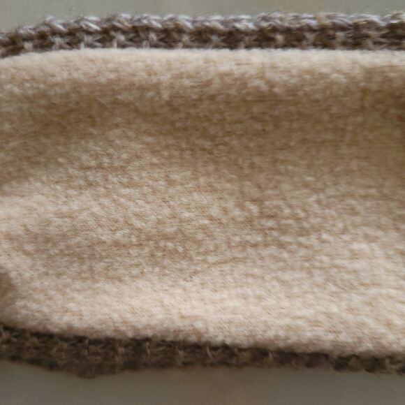 NWT Knit headband ear warmer with velour lining - Picture 3 of 4